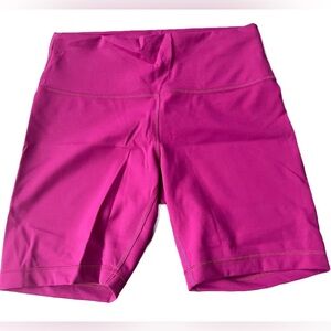 EUC Lululemon Wunder Train High-Rise Short Size 12 Magenta Purple